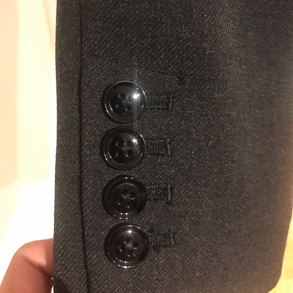 NWOT Banana Republic grey fitted blazer - Picture 5 of 7